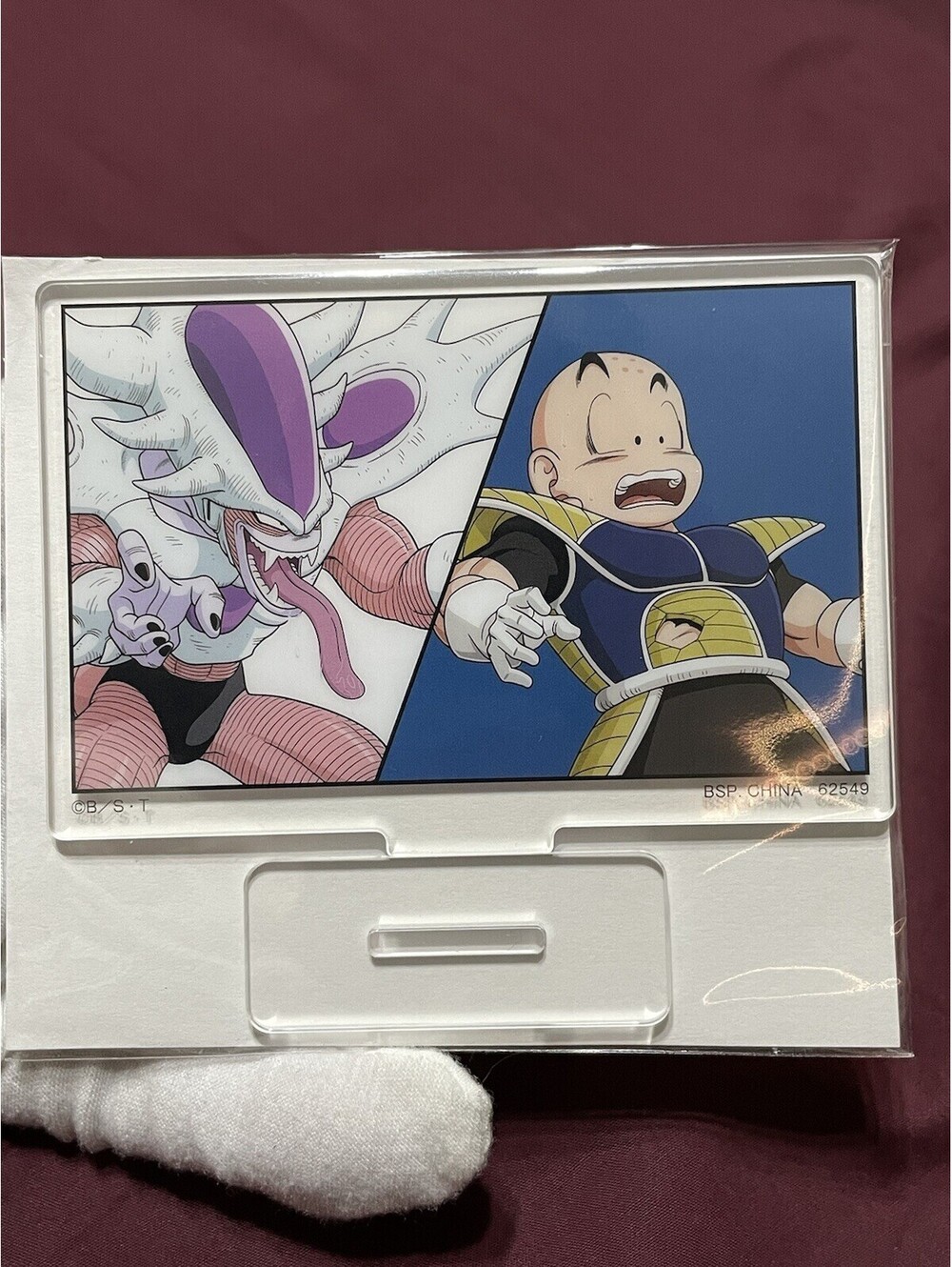 Dragon ball Z, Freeza Vs Krillin, Acrylic Stand Bandai Japan Exclusive